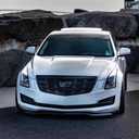 MUTUSAISI Front Bumper Lip Spoiler Splitter Fit for Cadillac ATS 2015-2019 Accessories Gloss Black