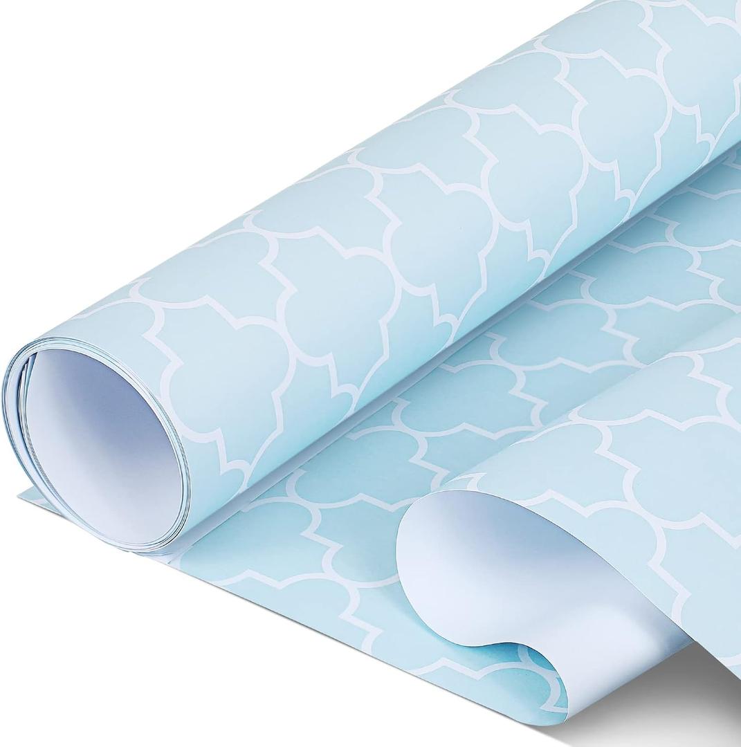 Gersoniel 10 Sheets Drawer Liners for Dresser Scented Drawer Liners Non Adhesive Scented Paper for Fragrant Home Shelf Closet(Lavender,Simple Pattern)