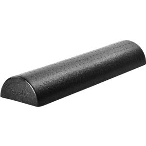 Yes4All High Density Half Round Foam Roller Support Pain Relieved, Physical Therapy, Back, Leg and Muscle Restoration, 12", 18", 24", 36" (Black)