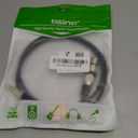 tisino XLR Female to 1/4 Inch (6.35mm) TRS Jack Lead Balanced Signal Interconnect Cable XLR to Quarter inch Patch Cable - 3.3 Feet