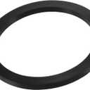 MECCANIXITY Nitrile Rubber Flat Washer 4 Inch DN100 Gasket for Wrench Type Quick Connector, Black
