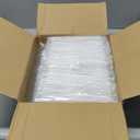 AOZITA [100 Sets] 20 oz Clear Plastic Cups With Lids and Straws, Iced Coffee Cups Disposable Cups for Iced Coffee, Smoothie, Milkshake and Cold Drinks