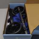 Dog Wheelchair for Back Legs, Adjustable Height/Length/Width, Sturdy Wheelchair with All-Terrain Shock-Absorbing Wheels, Mobility Support for Injured or Disabled Small & Medium Dogs & Cats (blue)