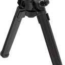 Magpul Rifle Bipod Gun Rest for Hunting and Shooting (Black)