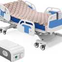 Alternate air Anti-Decubitus air Mattress for Medical beds or Standard beds, Ultra-Quiet and Adjustable Pump-Suitable for Standard-Sized Hospital beds