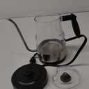 Bodum 34oz Bistro Gooseneck Electric Water Kettle, Pour Over Coffee & Tea, BPA-Free Plastic, Clear