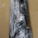 KEGII Corner Shower Caddy Tension Pole - Shower Tension Rod Organizer, Floor to Ceiling Shower Caddy 25-114.2 inch, Towel Rack Corner Waterproof, Black