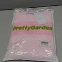 PRETTYGARDEN Women's Crochet Coverups 2025 Summer Resort Swimwear Bathing Suit Knit Cover Up Dress Beach Vacation Clothes (XX-Large, Pink)