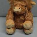 Heatable & Coolable Highland Cow Stuffed Animals Plushie, Microwavable Heating Pad for Soothing & Relaxation, Lavender Scented Cattle Plush Toys for Stress Relief, Stuffed Cow Gifts