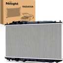 Nilight Radiator for Honda Civic 2006-2011 2.0L 1.8L