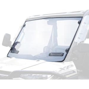 KIWI MASTER Vented Full Windshield for 2017-2025 Polaris Ranger 1000/ XP/ Crew Accessories Hard Coat Poly Front Window Heavy Duty Polycarbonate Scratch Resistant