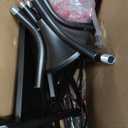 Luvkczc Upgraded Floor Lamp with 3-Tier Shelves & Remote, 69-inch Dimmable Standing Lamp with Adjustable Color Temperatures, Modern Torchiere Floor lamp for Living Room, Bedroom, Office, Black