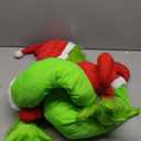 Green Monster Christmas Decorations, 5.2FT Christmas Tree Decor, Poseable Xmas Stuffed Green Santa Body for Outdoor Indoor Yard Lawn Decoration