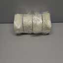 4 x Cream 2.5 Inch 25 Yards Satin Wired Ribbon for Gift Wrapping,Bows Making,Home Decor,Wreaths,Garland,Crafts,Christmas Tree Bows (Ivory)