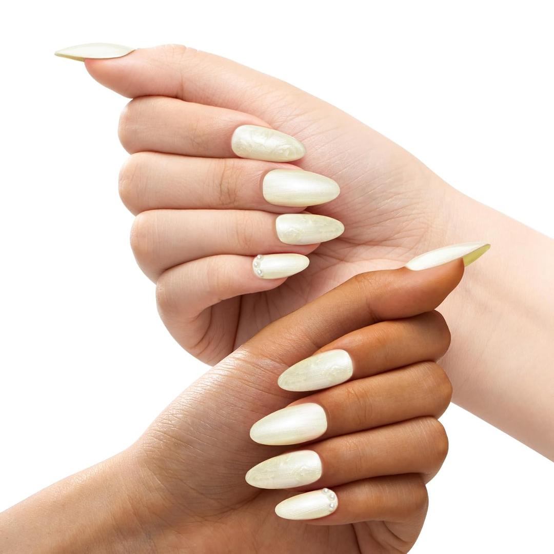 3 x MAYCHAO Pearl Gel Nail Polish, 15ML Pearlescent Maize Shell Mermaid Creamy Yellow Gel Polish Soak Off UV LED Nail Lamp Curing for Nail Art Manicure Salon DIY at Home, 0.5 OZ