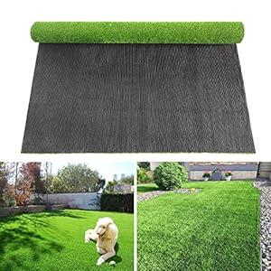 LVBAO 3x5 Feet (15 Square FT) Premium Synthetic Artificial Grass Turf Rug Mat Lawn Dog Grass Mat for Patio Balcony Garden Lawn Landscape Decorations