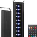 NICREW C10 24/ 7 LED Aquarium Light for Plants, 18-24 Inches, 13W, Full Spectrum Fish Tank Light with Timer, Brightness Adjustable