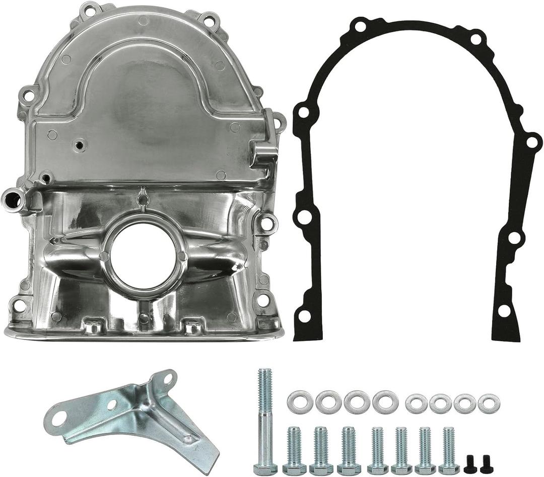 Upgraded Aluminum Timing Cover Compatible with Ford FE Big Block BBF Mercury 360 390 427 428