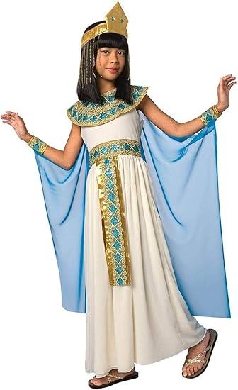 Egyptian Queen Cleopatra Pharaoh Girls Costume, S