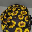 Capolo Travel Backpack for Women Men Waterproof Laptop Backpack Flight Approved Carry On Backpack Overnight Weekender Bag College Bookbag for Business, Work, Traveling Fits 15.6 '' Laptop,Sunflower