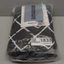 VClife Boho Couch Cover Chenille Sofa Cover for Sectional Sofa, Non Slip Couch Covers for 2 Seater Sofa Pet Friendly Sofa Protector with Tassel, Tribal Pattern Couch Slipcover, Black, 71"X118" (Large (71*118inch))