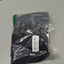 Orchidays Men's Boxy Raw Cut T Shirts Short Sleeve Round Neck Tee Casual Basic Tops (Large, Black)