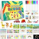 Montessori Busy Book for Toddlers 1-3 3-5, My Preschool Busy Book Sensory Toys for 3 4 5 6 Year Old Kids, Education Workbook Learning Activities - Christmas Birthdays Gifts for Boys and Girls