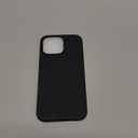 ORNARTO Compatible with iPhone 16 Pro Max Case 6.9", Slim Liquid Silicone 3 Layers Soft Gel Rubber Shockproof Protective Cover with Anti-Scratch Microfiber Lining-Black | 6.9", Slim, Liquid Silicone, 3 Layers, Soft Gel Rubber, Shockproof