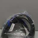 15 Inch Truck Steering Wheel Cover Leather Wheel Semi-Truck Comfy Grip Cover Anti Slip Car Accessory, Fits Rv, Big Rig and Classic Car (Blue, Classic Style)