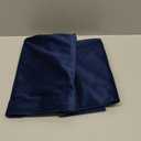 JUSPURBET 20x20 Pillow Covers Set of 2 Decorative Throw Pillow Covers Case for Couch Sofa Bed Soft Velvet Cushion Covers with Hidden Zipper for Home Decor Living Room,Navy