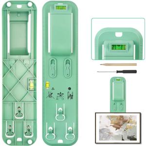 Picture Hanging Tool Kit Picture Hangers Wall Hanging kit Picture Frame Hanger Tool Level Heavy Duty Photo Hanger Wall Hanger Level