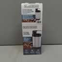 BLACK+DECKER One Touch Coffee Grinder, 2/3 Cup Coffee Bean Capacity, Spice Grinder, One Touch Push-Button Control -150 Watts -Stainless Steel Blades