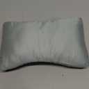 vocheer Small Pillows for Sleeping, 11"x7" Mini Pillow for Travel, Tiny Pillow for Neck, Lumbar, Knee, Wrist, Pets, Cotton Small Back Pillows for Travel, Bed, Office, Machine Washable, Sage-1pc