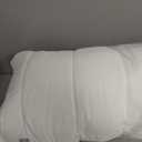 Nuzzle Adjustable Pillow for Side Sleepers, Luxury King Size Bed Pillow Hotel Collection - Best Adjust Height Soft Firm Pillow for Back, Stomach or Side Sleepers (White)