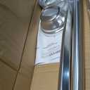 Zenna Home Curved Shower Curtain Rod, No Drill, 50-72 Inch Adjustable Tension Shower Rod for Bathroom, Rustproof, Non-Slip, Adds Room in Shower, Chrome