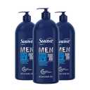 Suave Men Shampoo and Conditioner 2 in 1 Ocean Charge Refreshing, Cleanse and Conditions Hair, 40 oz Pack of 3