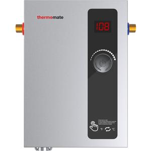 ThermoMate Tankless Water Heater Electric, 11kW at 240 Volt, On Demand Instant Hot Water Heater for Point of Use, Self-Modulating Save Energy, Save Space, 2.15GPM at 35F Rise