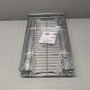  Pull Out Cabinet Organizer, Heavy Duty Caddy  -24W x 21D - Requires At Least 25-1/4 Cabinet Opening, Steel Metal Cabinet Drawers Slide Out, Chrome