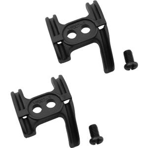 LQ Industrial Bike Cable Guide 2PCS Black Anti Friction Road Bikes Frame Housing Bike Bottom Bracket with Screws Cable Guide Line Tube Housing Bicycle Accessories YF007-3 Bike Cable Holder