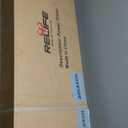 RELIFE REBUILD YOUR LIFE Power Tower Pull Up Bar Station Workout Dip Station for Home Gym Strength Training Fitness Equipment (Silver)