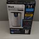 Shark Air Purifiers for Bedroom, Office, Dorm, Small Room, HEPA Air Filter, Odor Eliminator, Covers Up To 500 SQ FT, Air Filtration Removes Smoke, Dust, Allergens, Pet Dander, and Pollutants, HP102