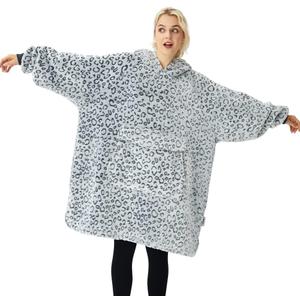 Krifey Wearable Blanket Hoodie, Oversized Sherpa Hooded as Birthday Gifts for Mom Women Girlfriend Men, Cozy Sweatshirt with Giant Pocket