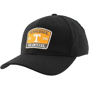 ZHATS Standard NCAA Officially Licensed Hat Flat Snapback Z11 Switchback Black, One Size