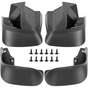 SCITOO Set of 4PCS Universal mud Flaps for 1996-2000 for Honda Civic Front & Rear mud Flaps Splash Guard Set