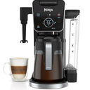Ninja CFP201 DualBrew System 12-Cup Coffee Maker, Single-Serve for Grounds & K-Cup Pod Compatible, 3 Brew Styles, 60-oz. Water Reservoir & Carafe, Black