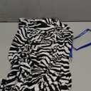 Full Bodysuit Include Zipper Helper Womens Costume Without Hood Spandex Zentai Unitard Body Suit (Large, Zebra)