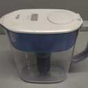 PUR Plus 11-Cup Water Pitcher, 1 Lead-Reducing Filter, Cleaner, Great-tasting Water, Dishwasher Safe, Powerful Filtration, Filter Change Light Indicator, LockFit Cap Design - White