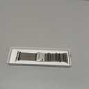 Milanese Loop Band Compatible with Apple Watch Bands Ultra 3/2/1 49mm 46mm 45mm 44mm for Women Men, Parachute-style Buckle Stainless Steel Metal Mesh Breathable Strap for iWatch Series 11 10 SE 9 8 7 6 5 4 (Natural Titanium)