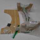 Bamboo Toilet Stool, Wooden Squatting Potty Stool for Adults, 7 Inch Toilet Stool Squat Adult, Non-Slip Wood Poop Stool for Bathroom, Portable Toilet Foot Pooping Steps for Kids (6.7"H(1 Pack), Natural)