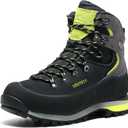 Men's Hiking Boots  Durable and Comfortable Men's Climbing Boots for Rugged Outdoor Adventures, Perfect for Hiking, and Climbing (11 Wide, Black/Green)